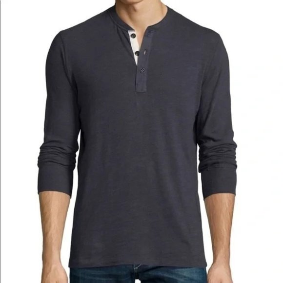 Rag & Bone standard issue gray henley - Picture 6 of 6
